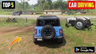 Top 5 Realistic Car Driving Games For Android l Best car driving games on android