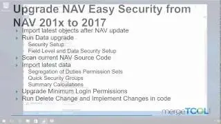 Upgrade NAV Easy Security from 201x to 2017