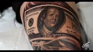 Tattoos By Shadow finishing up Young Migo's leg sleeve.