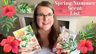 Spring/Summer 2024 Scentsy Catalog Scent List! ☀️🌺🪴