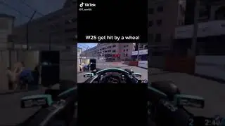 W2S gets hit by steering wheel while playing the F1 2021 game...