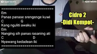 CHORD / KUNCI GITAR (Cidro 2 - Didi Kempot)