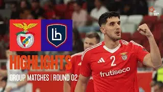 Sport Lisboa e Benfica vs Limoges Handball | Group Matches R2 | EHF European League Men 2024/25