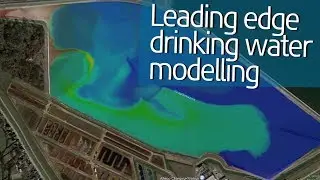 Large scale 3D modelling and whole drinking water plant modelling
