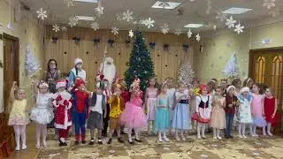 Оркестр на новый год в детском саду "Новогодняя полечка"
