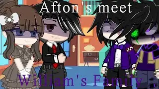 Afton's meet William's Family ⚠️TW⚠️ ||Collab FNAF AU with @TTVGOLDENANIMATEZYT & @NewYorxer||