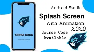 Android Splash Screen with Animations in Android Studio  |How to Create Splash Screen in Android