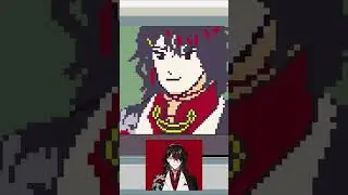 Vox Akuma Fire Emblem #speedpaint #nijienblem #fireemblemfangame #pixelart