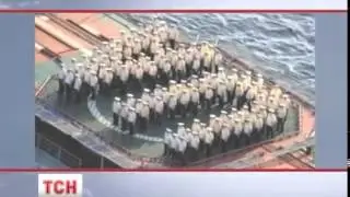 Флагман ВМС Гетьман Сагайдачний оригінально присягнув на вірність Україні