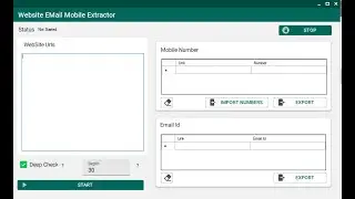 EMAILS AND MOBILE NUMBERS EXTRACTOR | WHATSAPP MARKETING SOFTWARE NEW FEATURE V 23