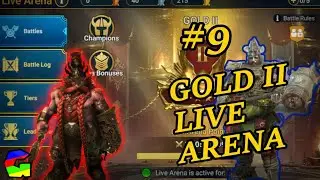 Never Backing down in Gold II Live Arena #9 - Raid Shadow Legends