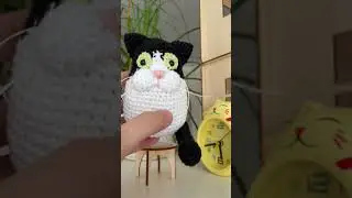Custom little stuffed kitten