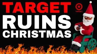TARGET woke OVERLOAD, pushes DISABLED santas and TRANS nutcrackers!