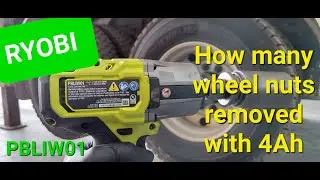 4Ah battery can remove how many wheel nuts