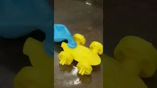 3D Printed Balloon Powered Car from the IME3D XMaker freon AOSeed 