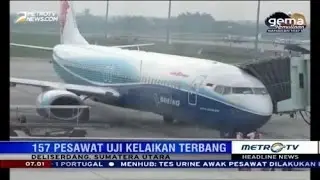 157 Pesawat Terbang di Bandara Kualanamu Diuji Kelayakannya