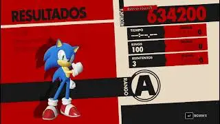 jugando al sonic forces