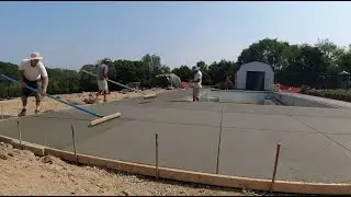 Nothing Like Concrete By The Pool!