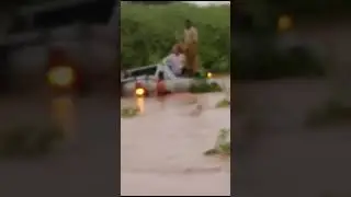 Politicians Stranded After Vehicle Submerged in Flood Waters in Wajir