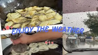 ENJOY THE WEATHER 🌧🌧🚶‍♀️🚶‍♀️!!  zahra ki duniya