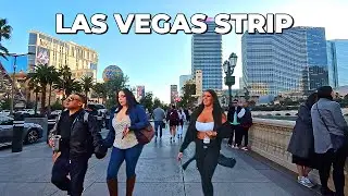 Las Vegas Strip Walk - December 2024
