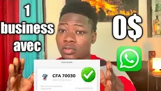 Si tu veux sortir de la galère, voici 1 business à lancer avec 0$ et faire 300.000f par mobile money