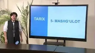 TARIX fanidan online dars test yechish namunalari online repetitor o'zbek tilida