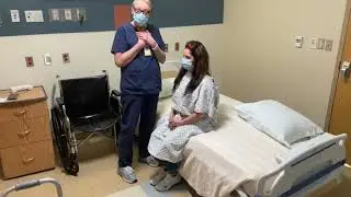 Open-heart surgery: How to lie down using “log roll” method