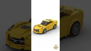 Corvette Stingray 2015 #lego #ironman #automobile #transformers #legomoc #racing #legoaddict