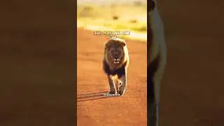 LION FOLLOWS OWN PATH🔥| ft.LION #lion #lionattitudestatus #lionquotes
