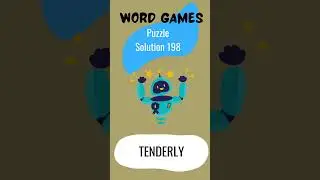 Word game puzzle solution 198