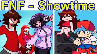 Friday Night Funkin' Vs Showtime Actualizado / Semana Completa/ Escenas y diálogos (FNF Mod)