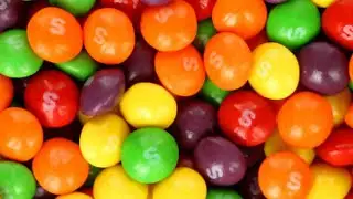 Soothing ASMR Candy Mixing: Mesmerizing Skittles Creations