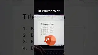Transform bullet points in PowerPoint 🤓 