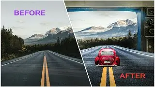 How to make illusion photo | How to pop out an image of an object image | Photoshop Tutorial
