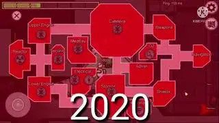 Evolution of among us 2017-2021