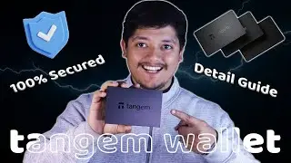 Tangem Wallet Review & Setup Guide Hindi 🔐 - Best Hardware Wallet For Crypto 2025 - 100% Secured 🤝