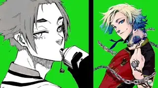 Sae & kaiser free manga animation [blue lock greem manga animation]
