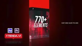 Motion Graphics Pack AfterEffects & Premiere Pro CC