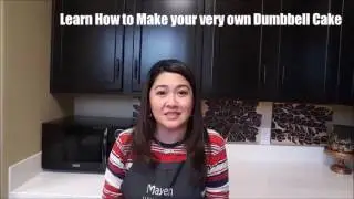 Make your Dumbbell Cake