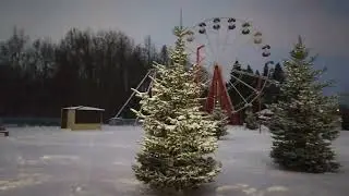 Зимним вечером !