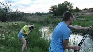 Сьемка с Валерией