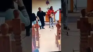 Jesus walking on the water in Halilea