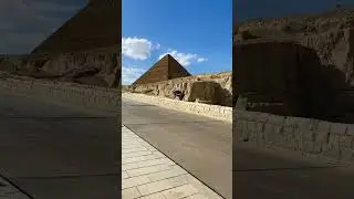 A perfect day for a tour in the history of the great pyramids of Giza ✨ WOW