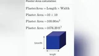 How to Find Plaster Quantities..