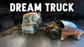 Building a '55 Apache Hot Rod in 15 MINUTES 4000 Miles Away!