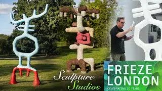 Frieze London 2024 Sculptures for Mohamed Ahmed Ibrahim by Sculpture Studios