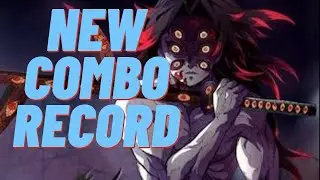 New Combo Record Anime Dimensions Simulator Roblox Kokushibo in Time Challenge