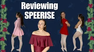 SPEERISE Christmas review & Try on Haul with tights || Vlogmas Day 21