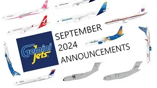 Ranking Gemini Jets September 2024 400 Scale Announcements